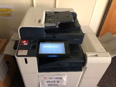 Printer on campus
