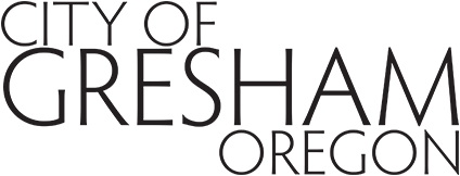 City of Gresham text logo