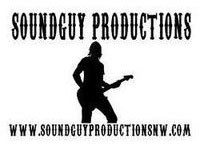 Sounds Guy Production logo with rock guitarist